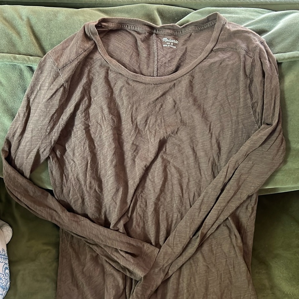 Madewell long sleeve shirt - size S